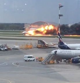 MOSCOW AIRPORT PLANE FIRE: Forty-One People Killed in Aeroflot Crash Landing