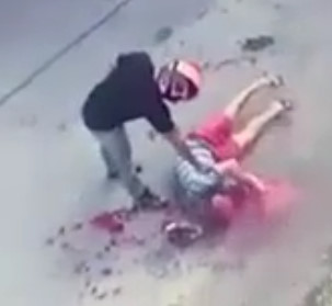 UNCENSORED: Dad Brutally Executed While Holding His Baby on Brazilian Street