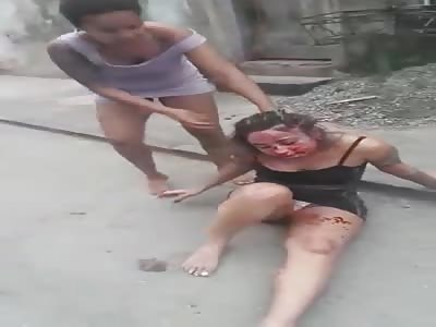 Savage Girl Beating the Fuck out of the Town Whore