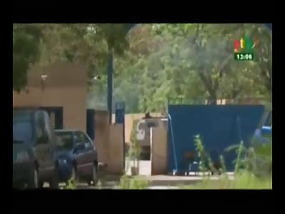French Special Forces Filmed Defending Embassy In Burkina Faso