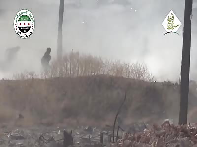 SAA Platoon Assaults Through Withering Rebel Fire