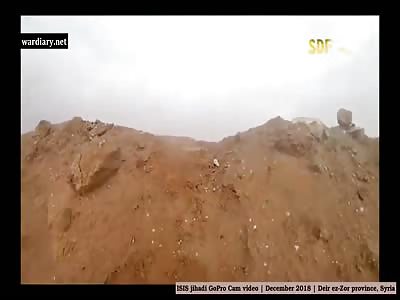 GoPro Cam video taken off a dead ISIS jihadi | December 2018 | Deir ez
