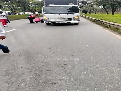 Horrrible Accident In Medellin