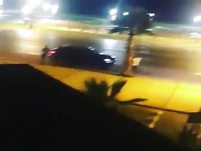 Run over by Range Rover