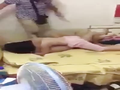 Guy caught his wife cheating so time for a brutal beatdown
