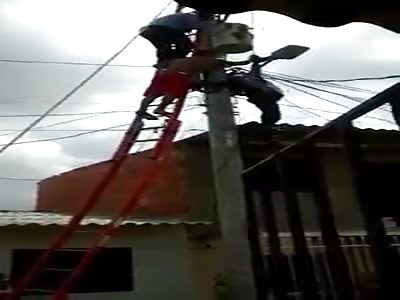 Dead utility pole worker was shocked to death
