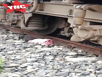 Small child was cut in half by a train