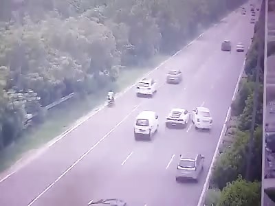 Car flips minivan over killing one