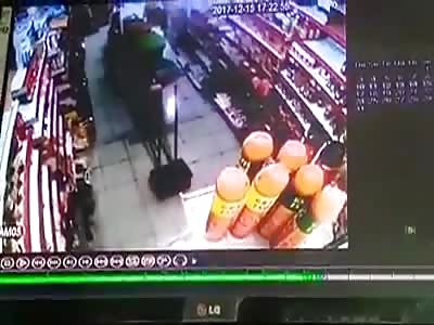 Man Chased into Store and Killed with a Single Shot