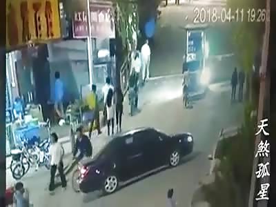 Truck Brutally Slams into Multiple Pedestrians in China