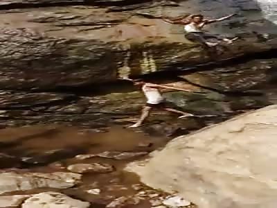 Man Falls to His Death From a Waterfall