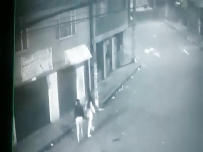CCTV Murder of Two Women Shot Dead on Deserted Street