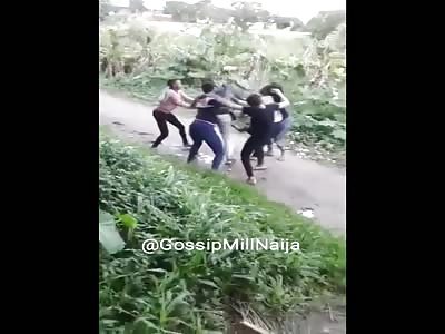 Man Gets Beaten Down by Wild Pack of Black Women