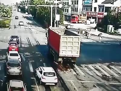 Normal Truck Crushing in China