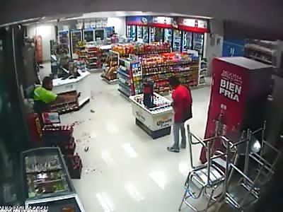 Store Worker Kills Thief During Robbery in Cuernavaca 