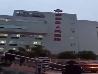 Suicide Jump at a Hospital
