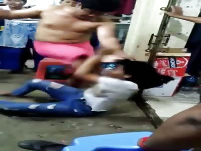 Young Female Thief Gets Her Punishment