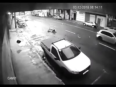 CCTV live accident