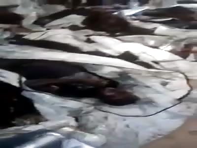 Burned Bodies from Explosion at Chawkbazar (More Footage)