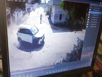 FUCK! Wreckless Driver Destroys Woman