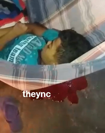 Minor Laying In A Hammock Executed With A Shot in The Head