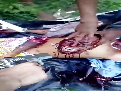 Brutal Brazil, Body Dismembered by Rival Gang (clean video)