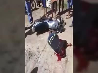 Man shot in the head