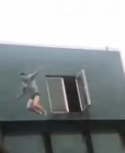 Decide to Go Down to The Apartment in an Unusual Way