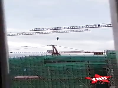 suicide hanging from the crane