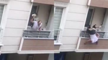 Man Falls From Balcony While Arguing with Neighbor in Turkey