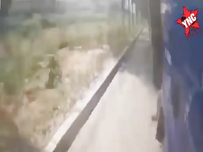cyclist crushed by truck