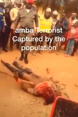 Amba Terrorist Caught and Lynched to Death in Cameroon 