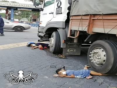4 year old boy and his mother were killed by a truck
