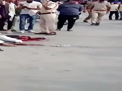 man shot dead