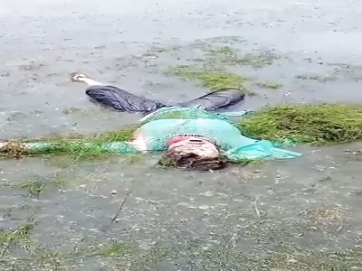 Dead woman drowned