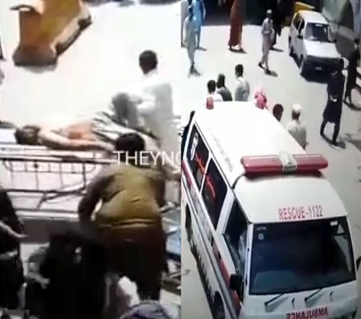 Hitman Finishes Guy Off In His Stretcher