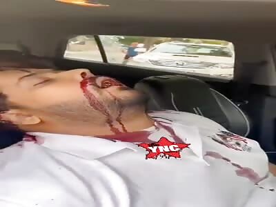 Shot to death inside his car