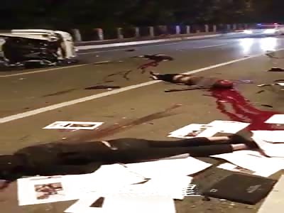 strong accident in china leaves several people dead ...