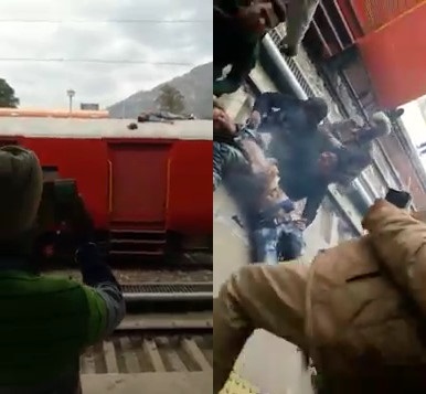 Accident in Jammu railway station