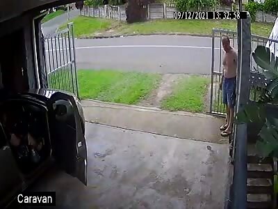 Robbery In Residential Driveway.