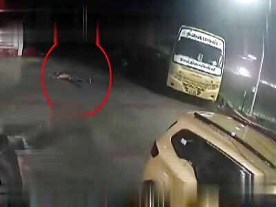CCTV: Body Dragged By Truck! 