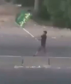 NEW: Iran Protester Sniped Down