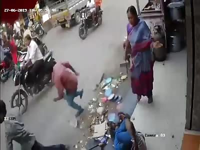 Live Accident Caught on CCTV Footage(53)