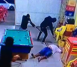 Brutality from Brazil: Cold Blooded Execution in Pool Hall with Rifles and Pistols to the Head 