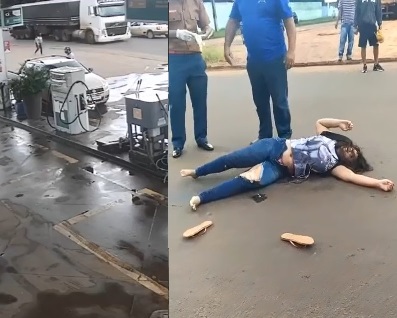 Girl Throws Herself Under The Truck To End It All Once & Forever