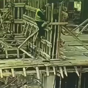 Construction Worker Falls To His Death