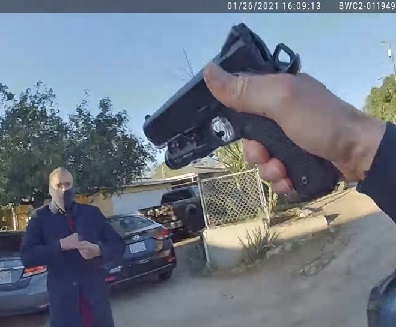 Bodycam Shows Suspect Reaching For His Gun Before Riverside Police Shoot Him