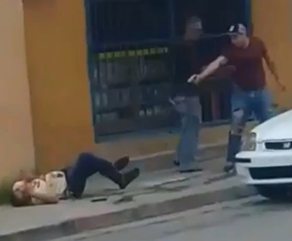 Cold Blooded Street Execution Caught On CellPhone Cam In Venezuela