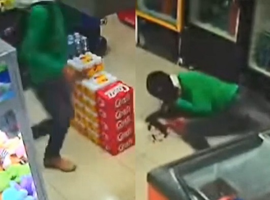 Robbery Turns Into Bloody Comedy When Thug Fatally Shoots Himself In Head by Accident