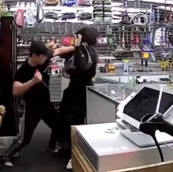 Smoke Shop Worker Repeatedly Stabs Thief 